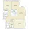 2D floor plan for the Jefferson apartment at Charlestown Senior Living in Catonsville, MD