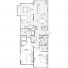 2D floor plan for the Wellington apartment at Ashby Ponds Senior Living in Ashburn, VA