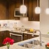 Kitchen in McKinley apartment home. 