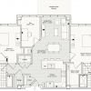 2D floor plan for the Garfield apartment at Lantern Hill Senior Living in New Providence, NJ.