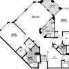 2D floor plan for the Imperial apartment at Devonshire Senior Living in Palm Beach Gardens, FL