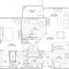 2D floor plan for the Kemah apartment at Eagle's Trace Senior Living in Houston, TX
