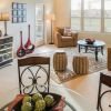 Interior shot of dining room inside of an Erickson two-bedroom apartment home. 