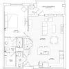 Cary apartment floorplan