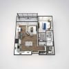 The Cranford 3D Floor Plan