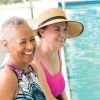 Eagle Trace Residents at the pool