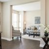 Comfortable and well-furnished living room in an Erickson Senior Living community apartment.