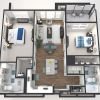 The Irvington 3D floorplan