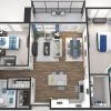 Piedmont 3D Floorplan