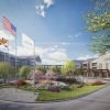 Oxford Hills entry plaza